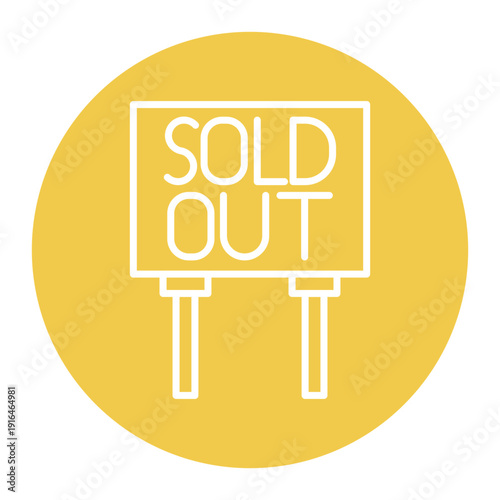 Sold Out Icon