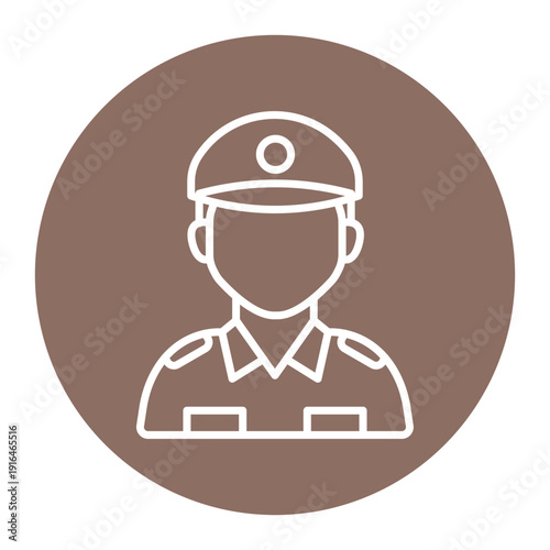 Soldier Male Icon