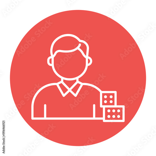 Gambling Addiction Icon