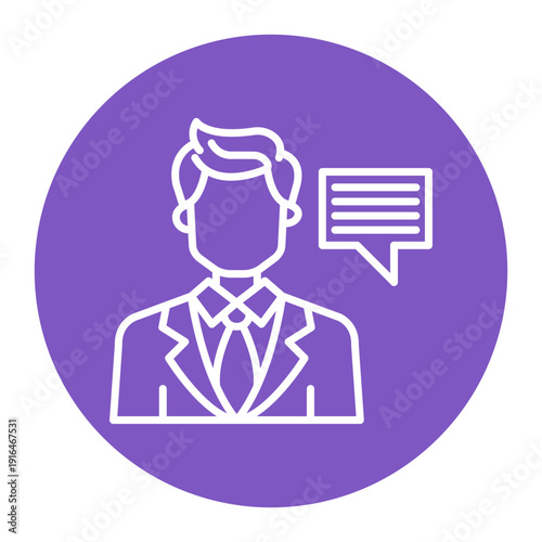 Consultant Male Icon