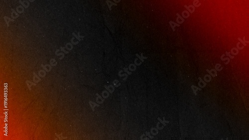 Bild auf Leinwand Dark vintage film background featuring realistic red light leaks, subtle dust pa