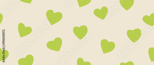 Vector seamless background. Minimalistic abstract pattern of hearts. Modern print. Ideal for textile design, screensavers, covers, cards, invitations and posters.