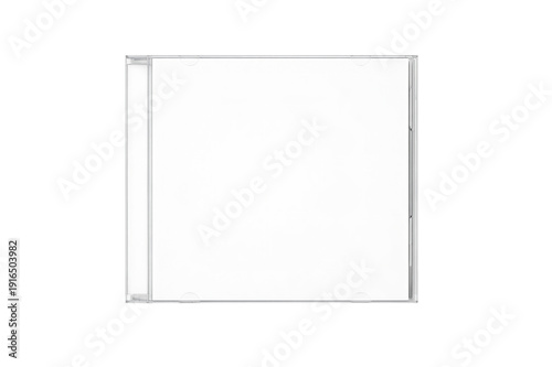 Minimalist Clear CD Case for Storage