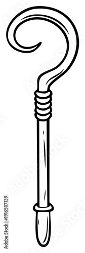 Cartoon Staff Icon Illustration