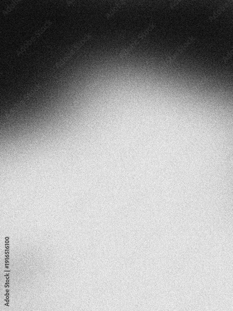 Obraz premium Abstract Black and White Grainy Gradient Texture Background