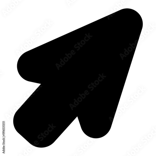 Course icon vector. Direction Illustration sign. Arrow symbol. pointer logo.