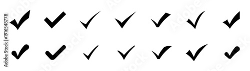 Check mark icons . Approved icon.  Check mark vector icons. Vector illustration.