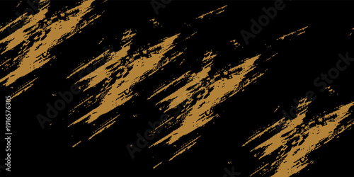 Abstract White and Gold Brush Texture Background with Halftone Effect. Brushstroke Illustration for Banners, Posters or Sports.