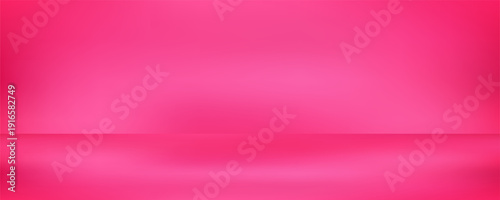 pink seamless studio gradient background 3D Illustration.