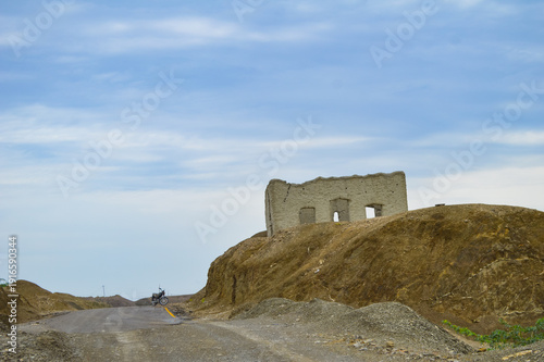 road to the mountain landscape rainy season nature blue sky cloudy