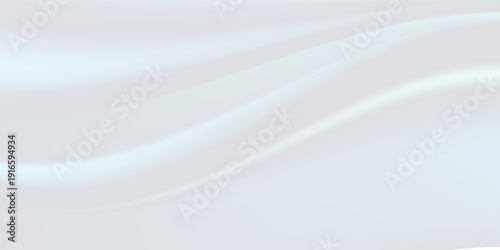 Soft blue waves on white background