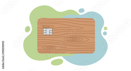 Wooden Cutting Board with White Spots.