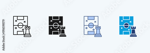 tactics multiple style icon collection