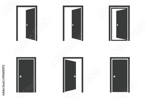 Various Doorway Openings and Positions
