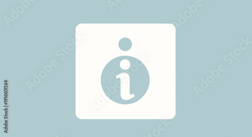 Information Icon Symbol Sign Logo Design.