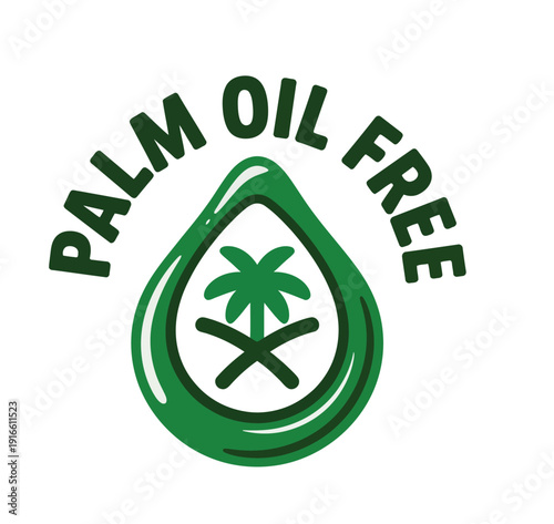Palm Oil Free Green Logo