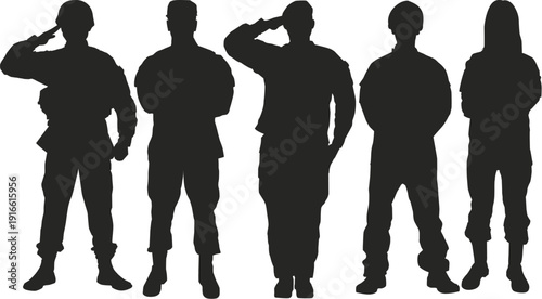 Soldiers Silhouette Collection