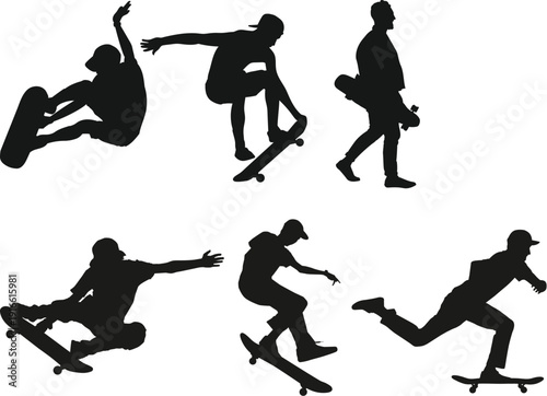 Skateboard Silhouette Collection
