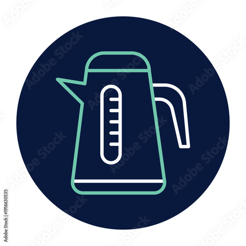 Electric Kettle vector, pixel perfect, illustrator file 
