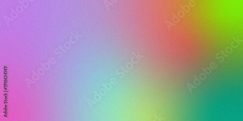 A vibrant gradient blend of colors seamlessly transitioning from purple to red to green