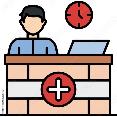 Receptionist Icon