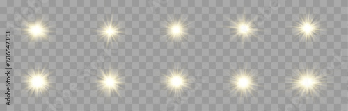 Vintage style sun illustrations pack with engraved rays and retro warm color palette. vector
