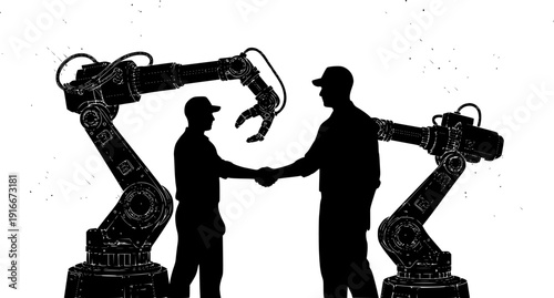 Human-Robot Collaboration and AI Integration Technical Silhouette for Smart Manufacturing Industry