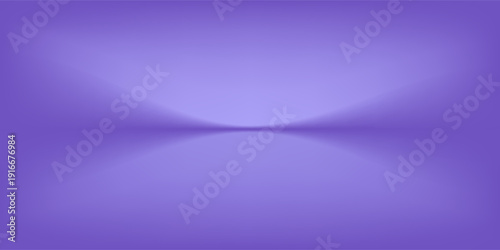 Abstract gradient podium background. Violet, purple and lilac empty 3d studio backdrop. Clean scene for product presentation mockup template. Vector illustration