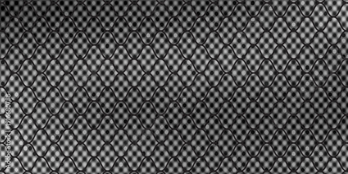 Curved net pattern. Seamless design for sportswear or equipment like soccer goals, volleyball nets, basketball hoops, hockey nets, and athletic gear