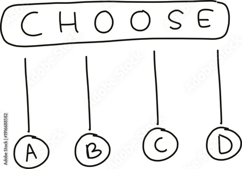 Decision Making. Choice. Choose options
