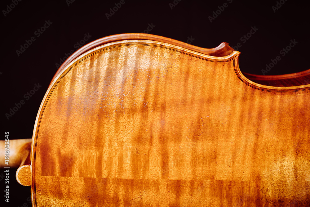 Obraz premium Nahaufnahme von einem Cello