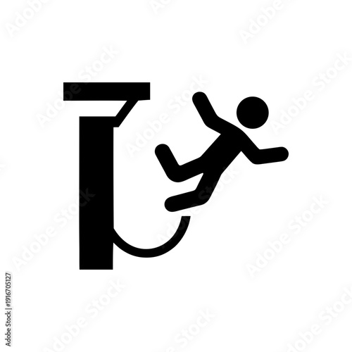Extreme Bungee Jumping Thrill Icon