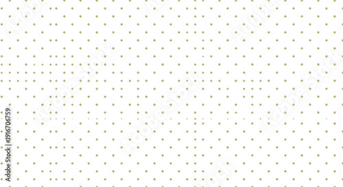 White background with a pattern of evenly spaced, small gold dots creating a subtle, elegant, and minimalist design with a sophisticated feel.