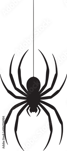 Vector Spider Silhouette