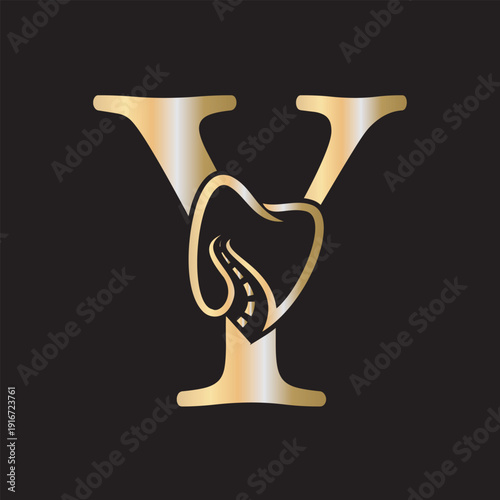  Dental Logo Combine With Letter Y Vector Template