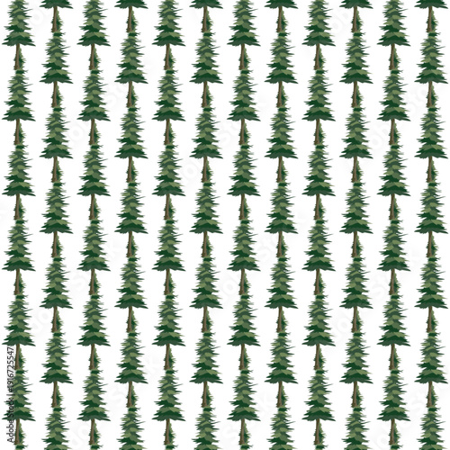 mixed seamless pattern, tree leaf animals etc