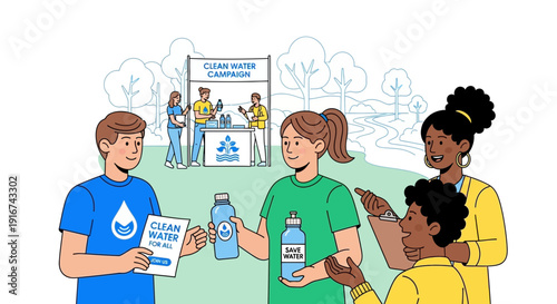 Community Clean Water Campaign Volunteers