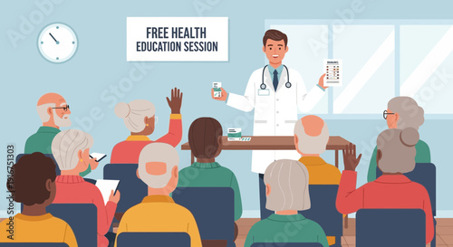 Free Health Education Session in Clinic