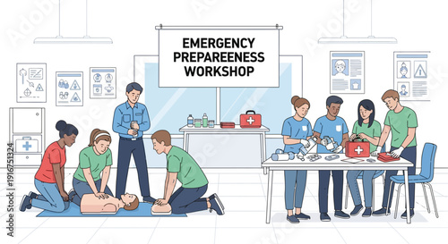 Emergency Preparedness Workshop Training Scene