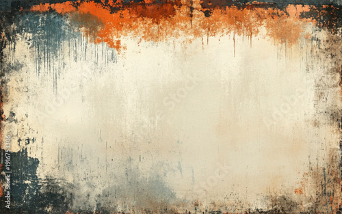 old canvas painting draft detail, background or texture 