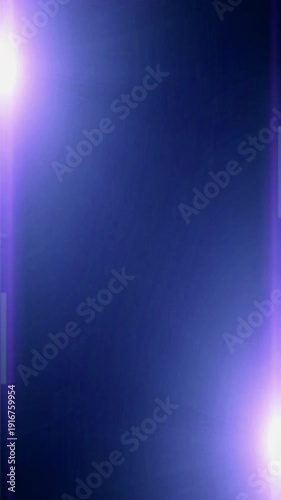 Dynamic Vertical Light Flash Lens Flare Transition, a vibrant purple and blue background with bright light streaks, perfect for intros and effects.