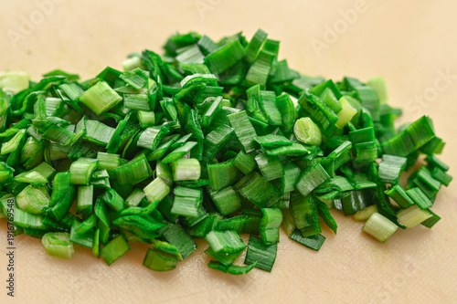 ニラのみじん切り