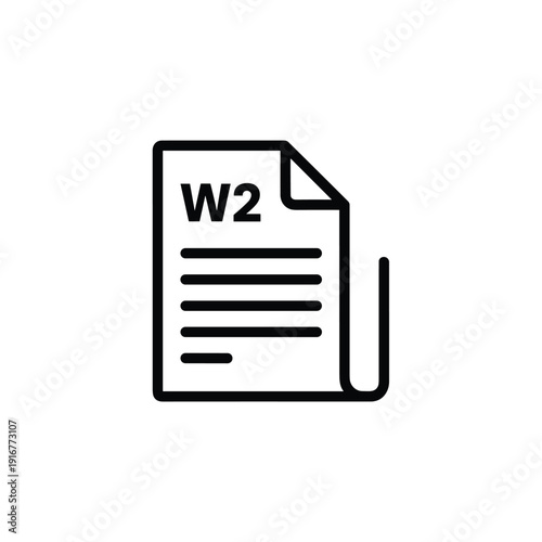 Folder with document icon on white background