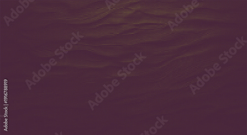 Abstract pattern of fading golden squares on deep purple background