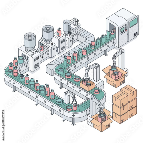 Industrial Manufacturing Production Line Machinery Equipment.