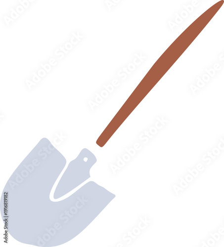 Hand Drawn Garden Shovel