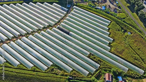 Small-scale agricultural greenhouses