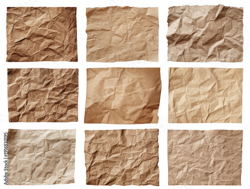 Collection of various foundation makeup swatches isolated on transparent background