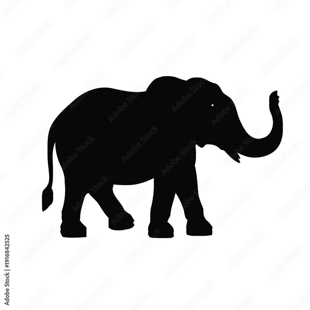 Fototapeta premium elephant vector illustration