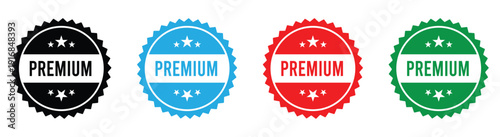 Premium quality stamps in different colors for business use